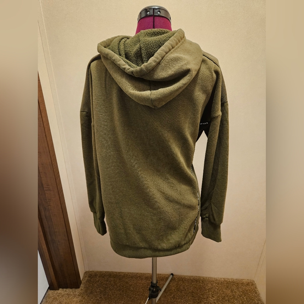 Olive Green Women's Hoodie - Picture 3 of 5
